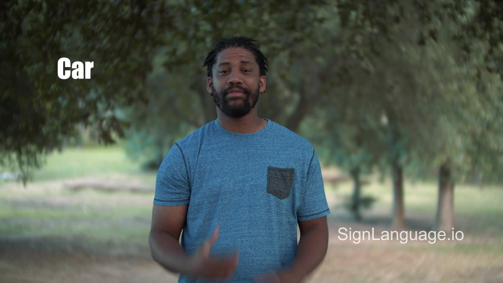 car in ASL Example 6 American Sign Language