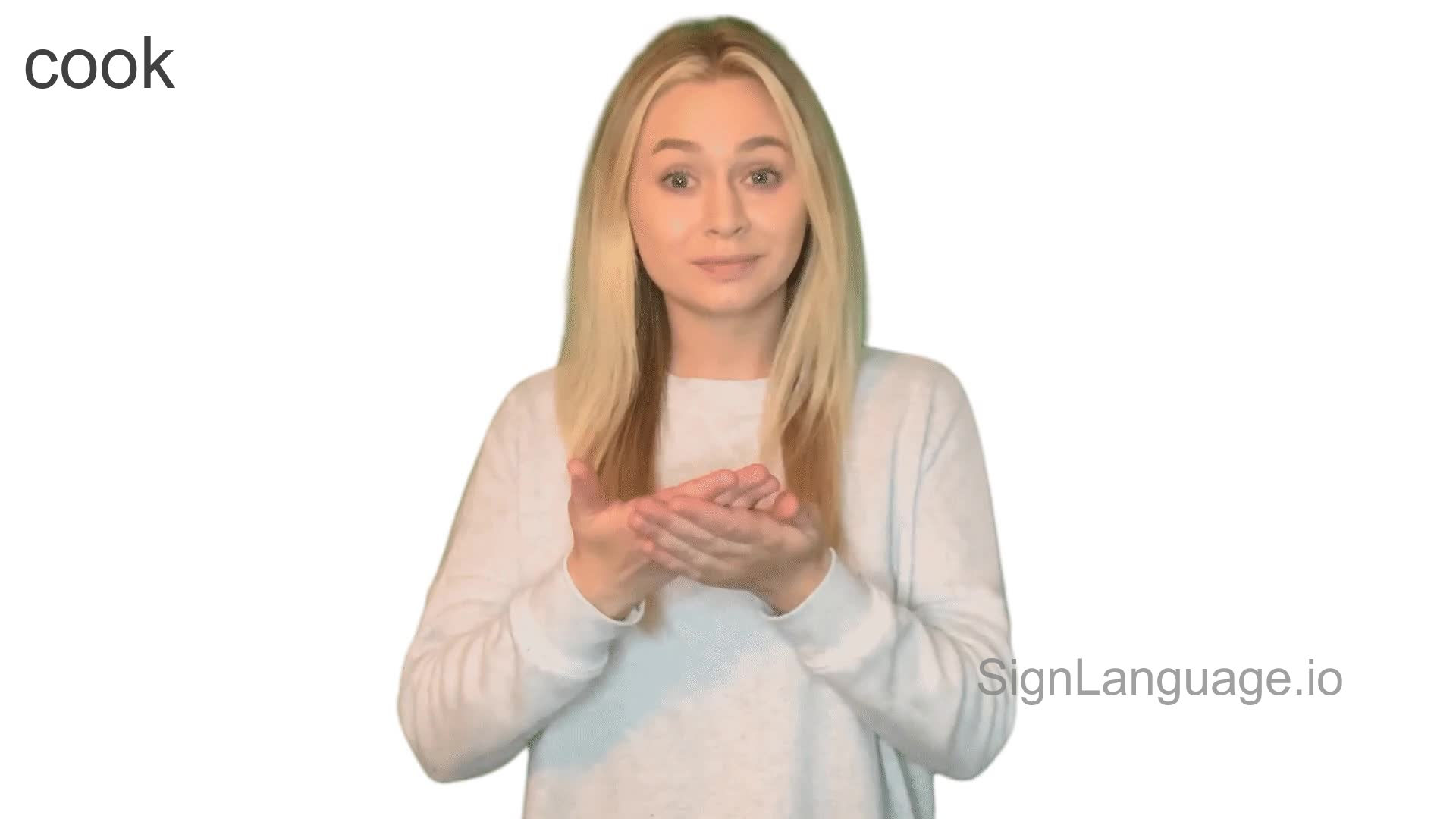 cook in ASL - Example # 5 - American Sign Language