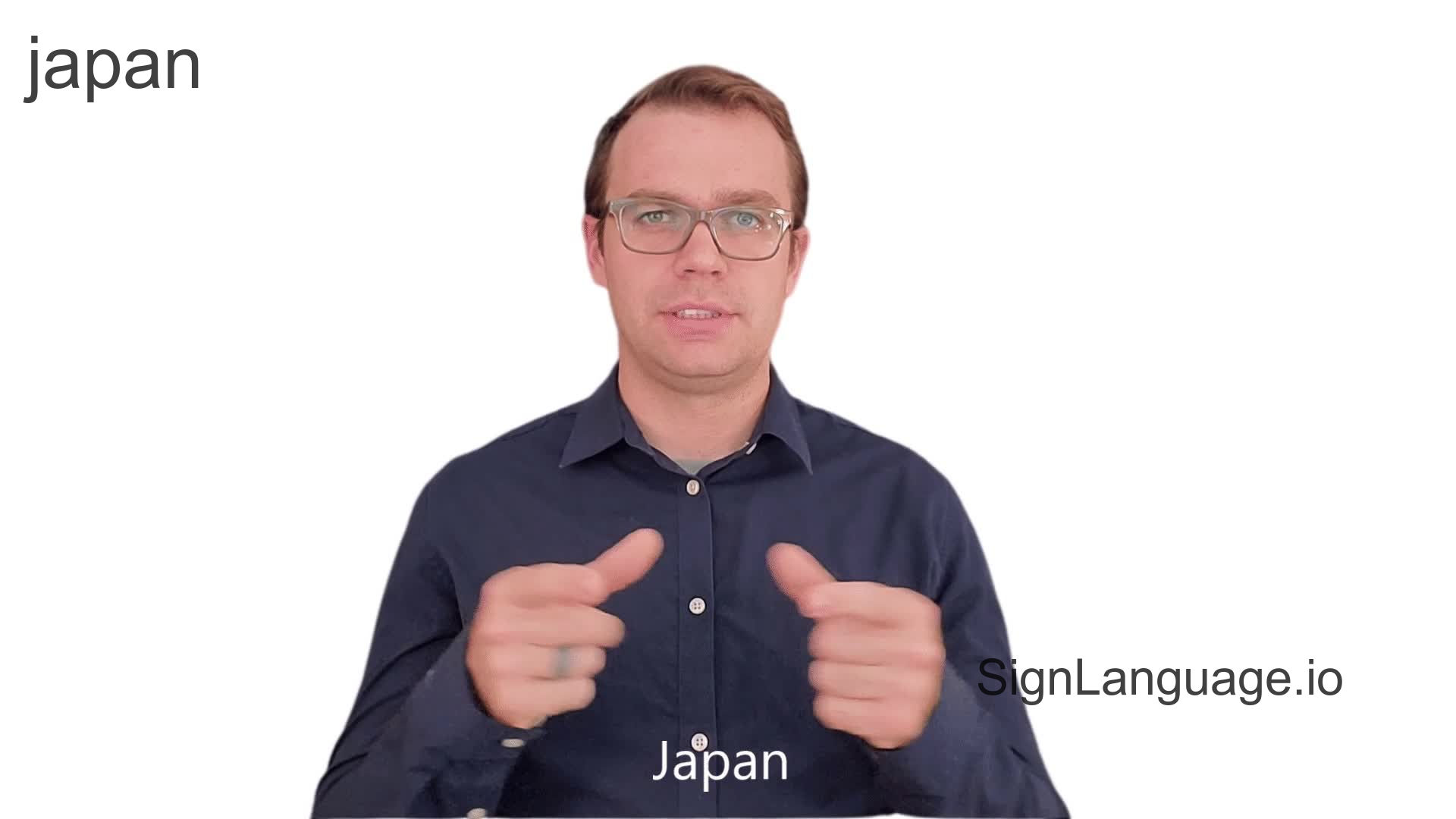 japan in ASL Example 4 American Sign Language