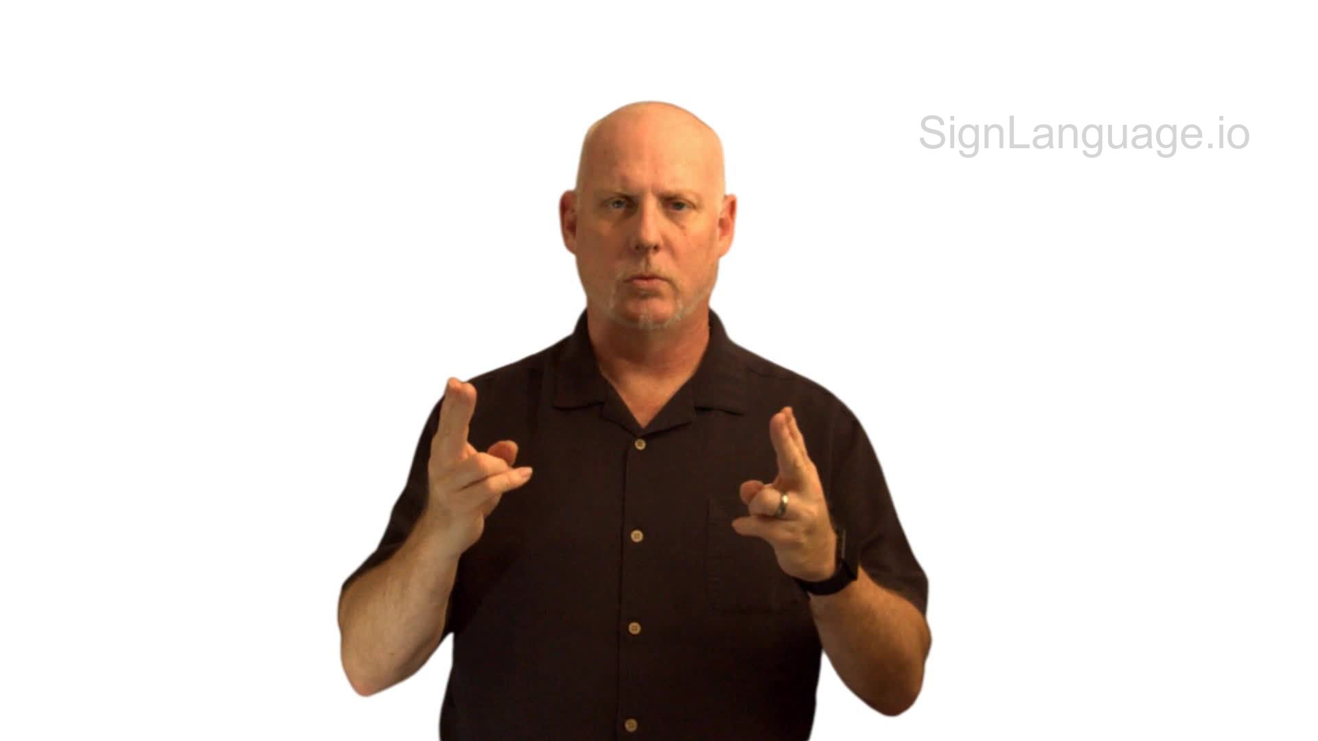 lobster in ASL Example 1 American Sign Language