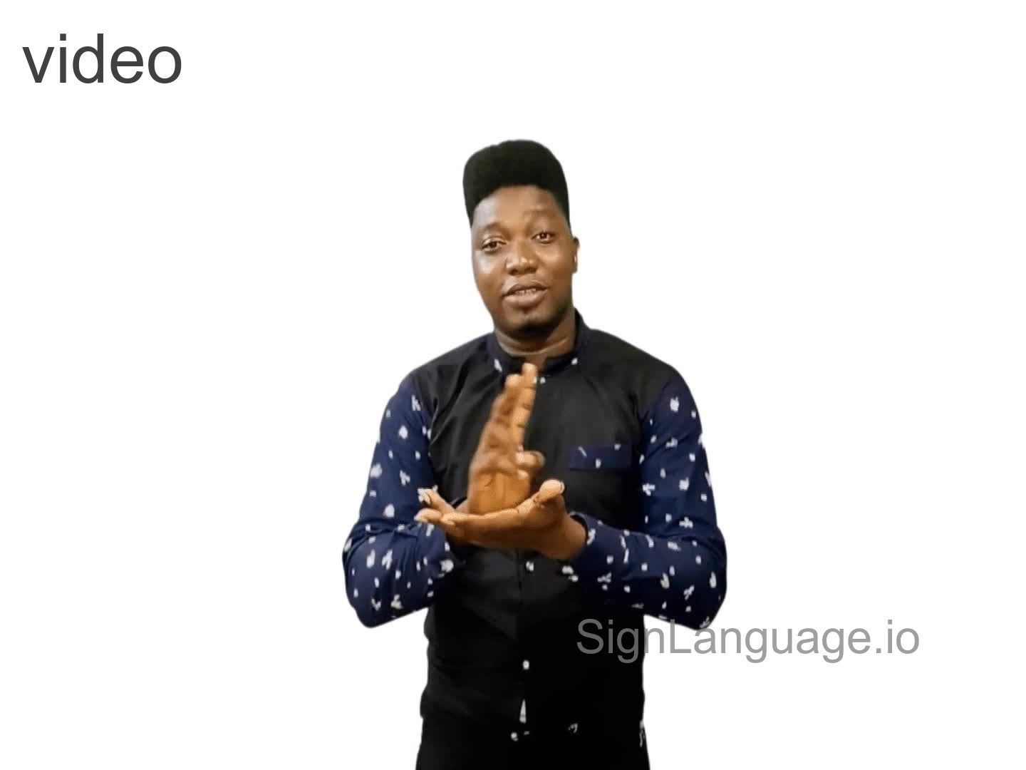 Video in ASL - American Sign Language - 4 Video Examples